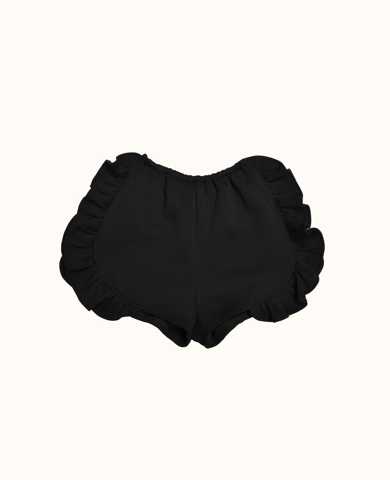 Black Peony Shorts