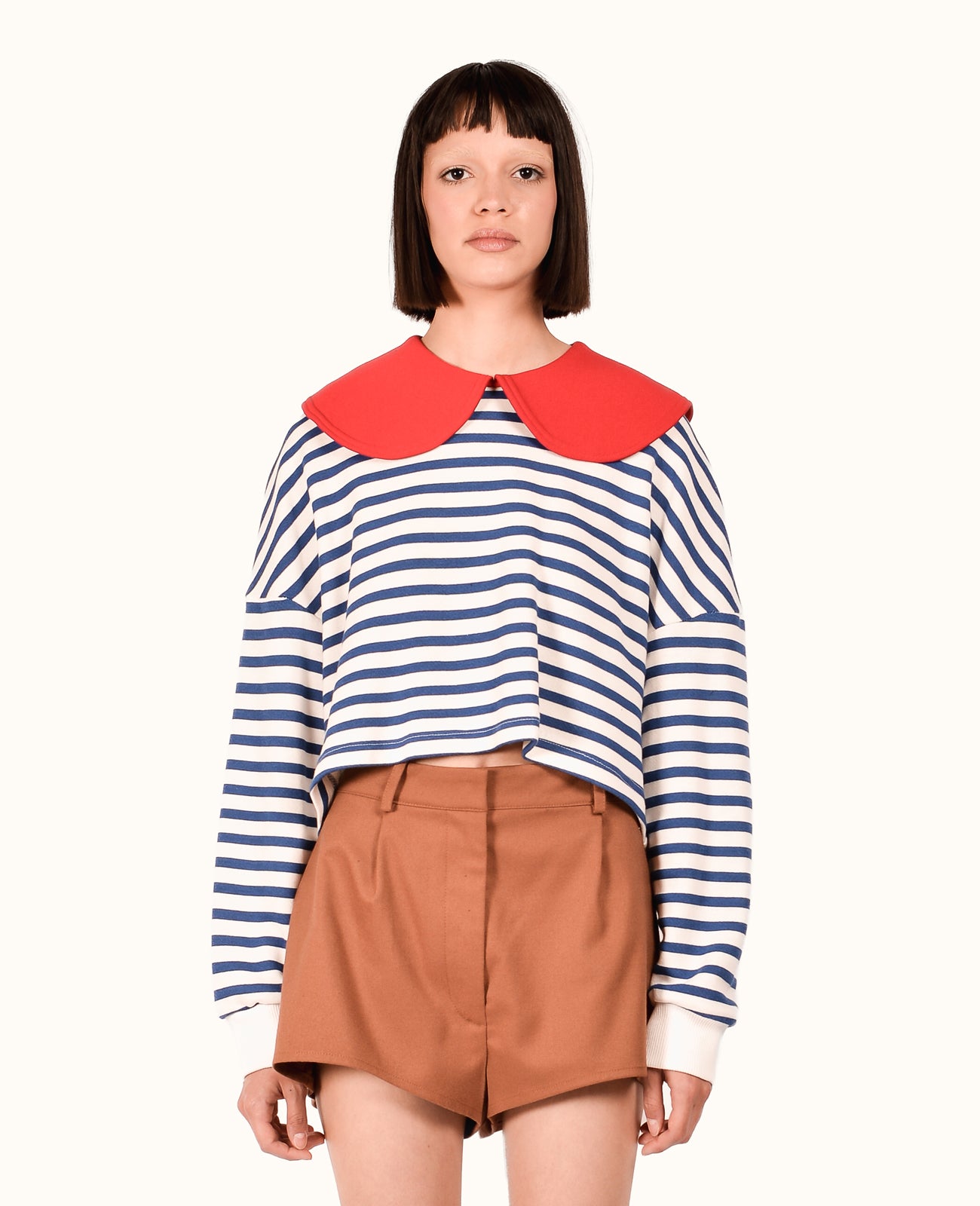 Striped Orchid Sweatshirt
