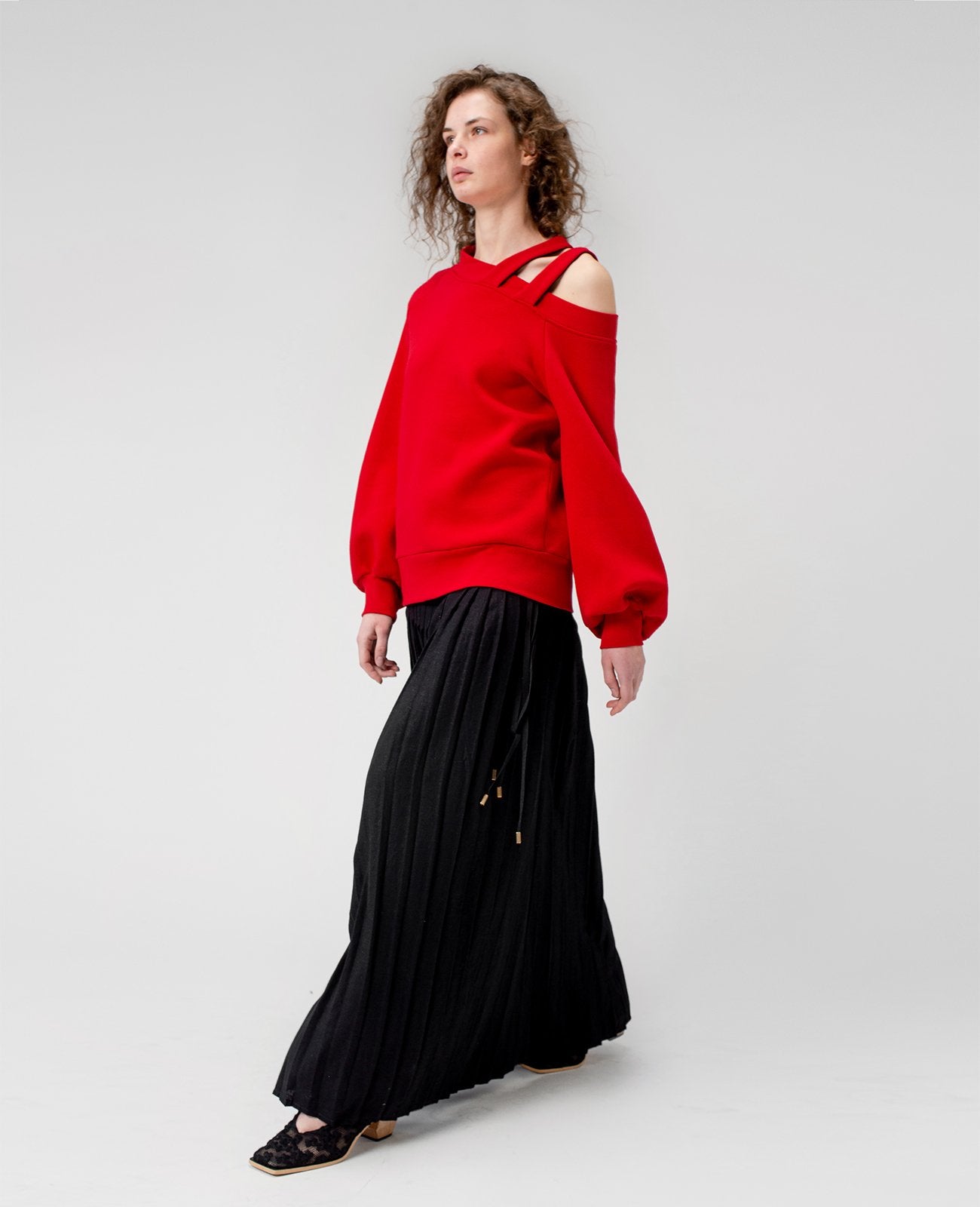 Sonia Red Sweatshirt