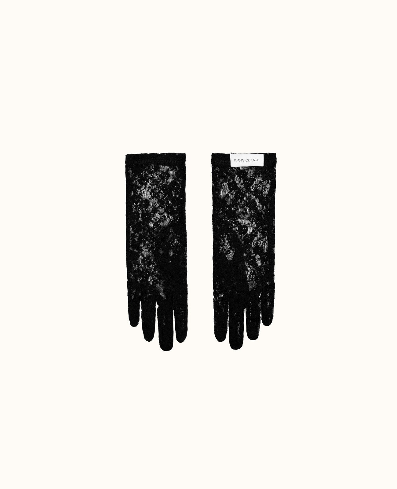 Black Brody Short Gloves
