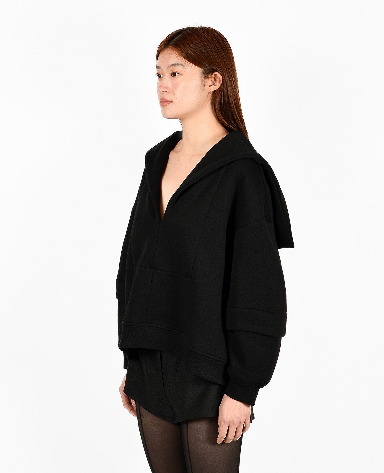 V-Neck Capeshirt